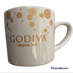 Godiva Gold and White Belgium 1926 Mug